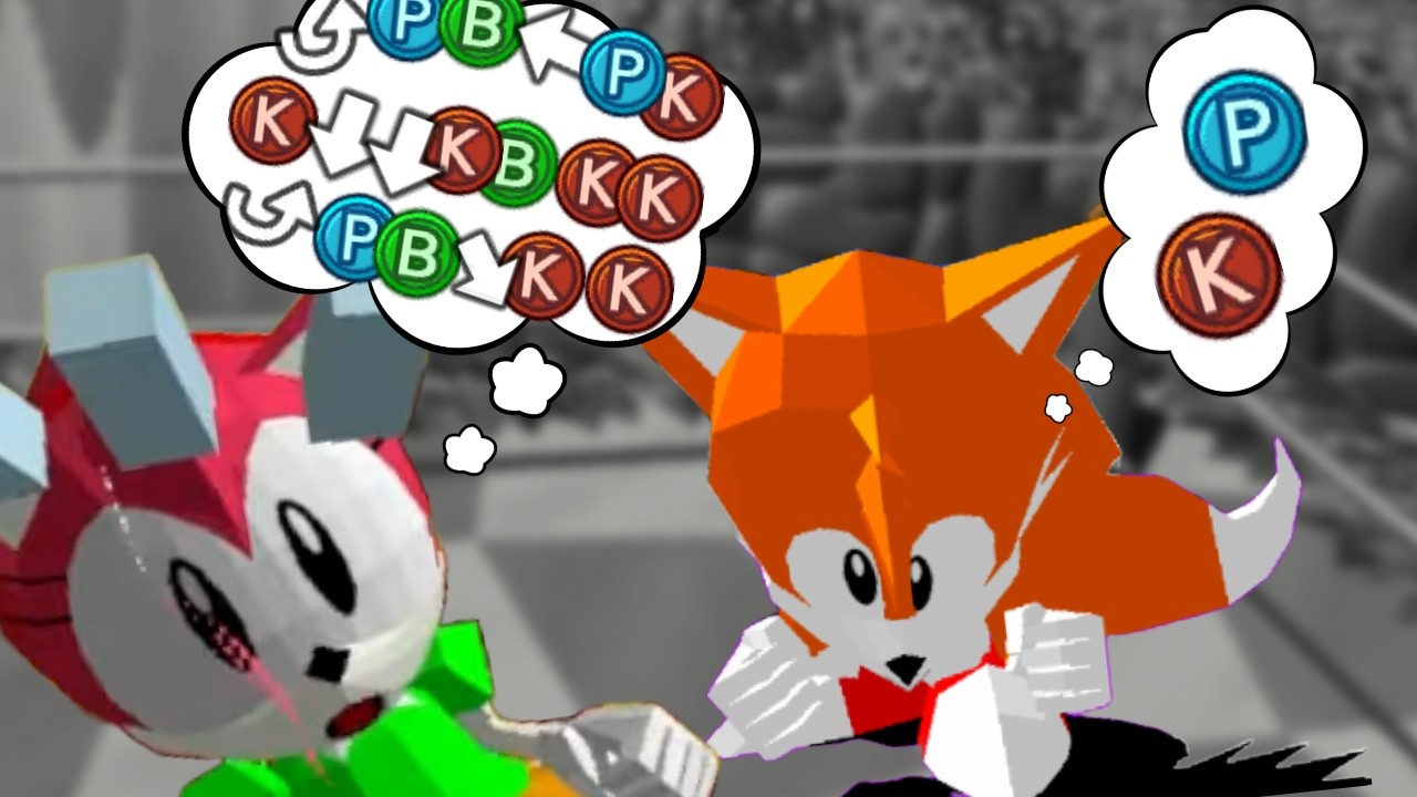 Sonic the Fighters is Surprisingly Technical