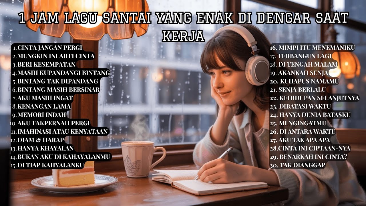1 Jam Lagu Santai Lo-fi Pop – Cerita Hati Tentang Cinta | Musik Tenang, Rindu & Kenangan