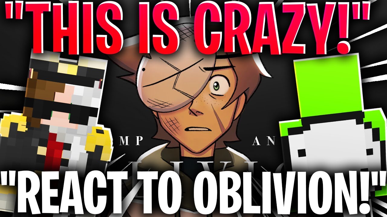 CaptainPUFFY РЕАКЦИЯ НА OBLIVION DREAM SMP ANIMATIC!