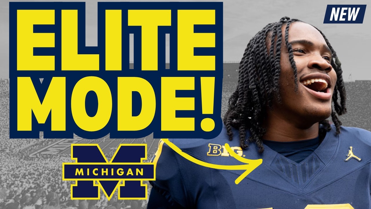 Michigan Football Just Got FANTASTIC News!