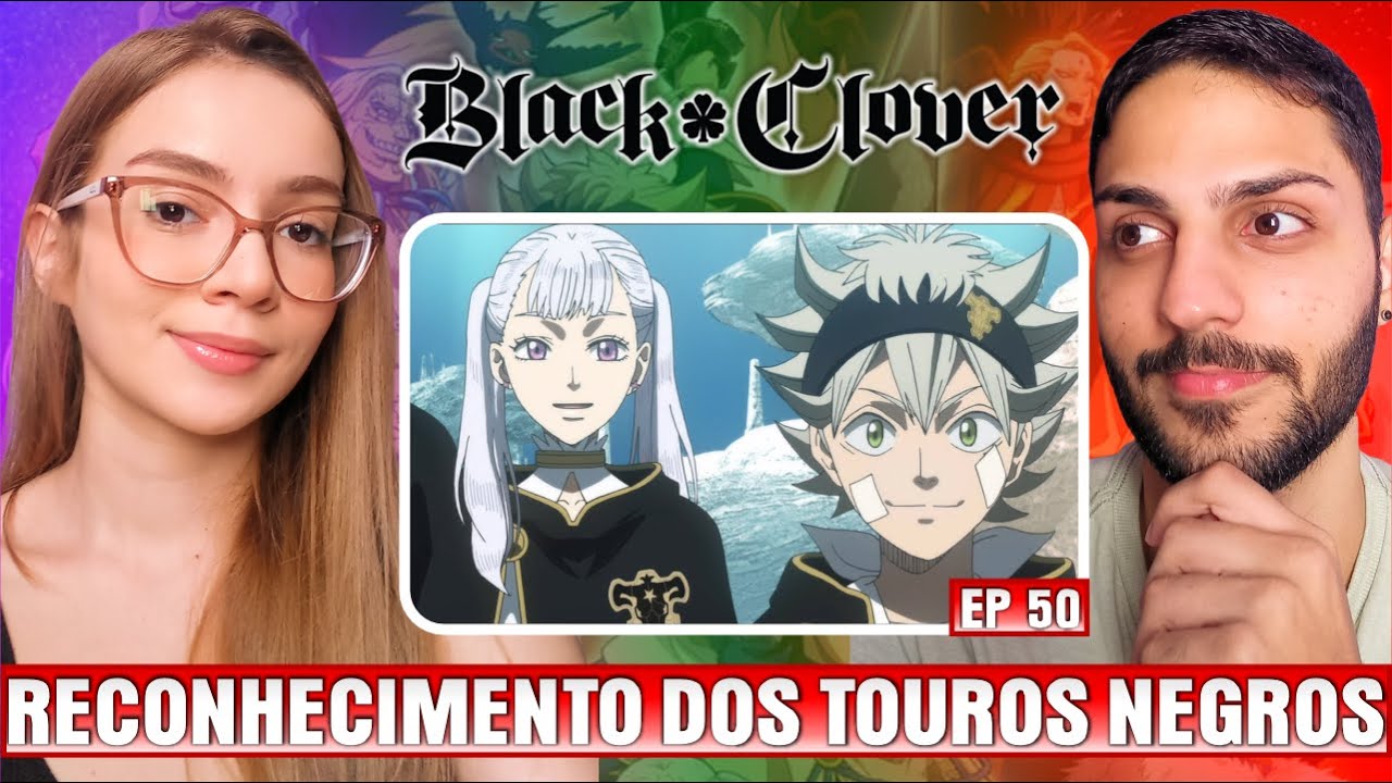 (FIM DE ARCO) Professora de Geografia assiste BLACK CLOVER｜EPISÓDIO 50｜REACT