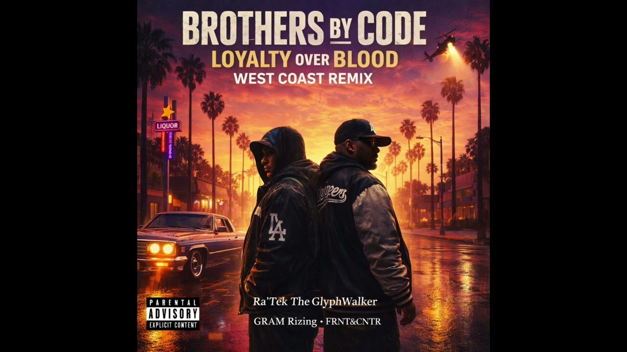 Brothers By Code 2.0 (West Coast Edition) #WestCoastHipHop #NewMusic #RaTekTheGlyphWalker 