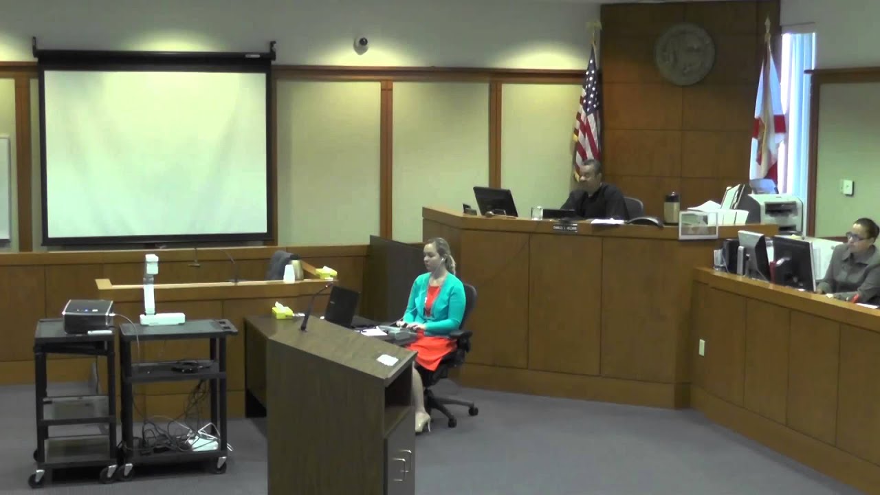Judge explains the live broadcast to the Jury