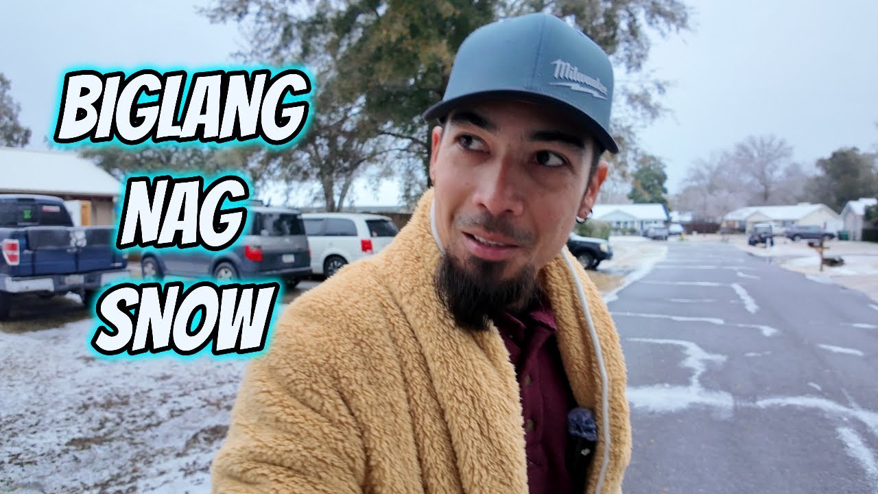RARE SNOW FALL | FIRST TIME EXPERIENCE