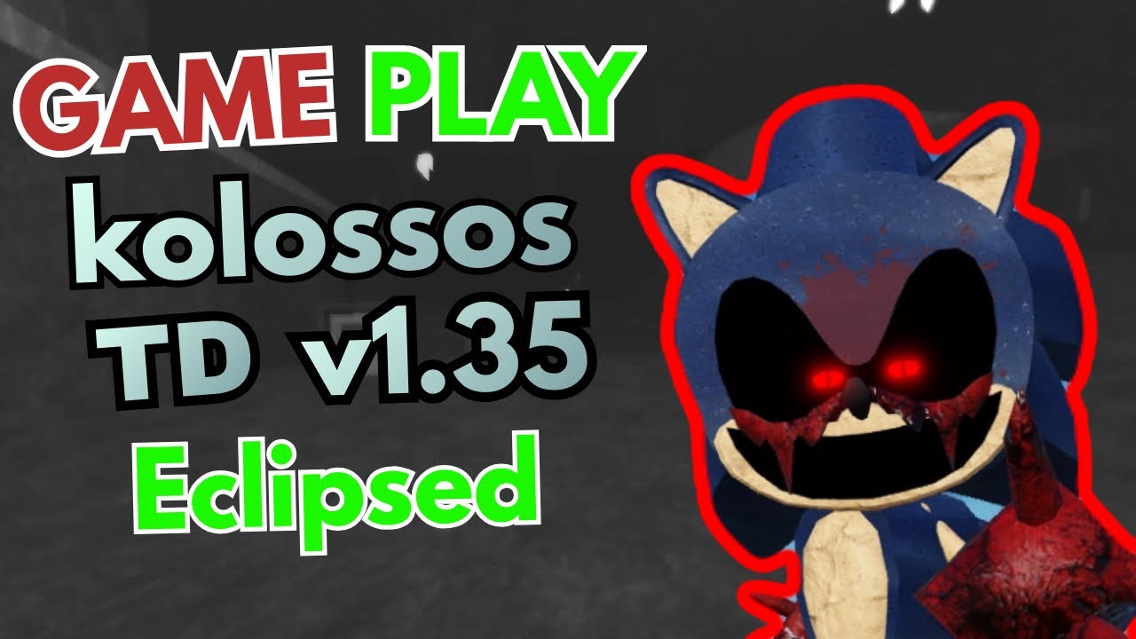 Sonic.EXE The Disaster Eclipsed v1.35 kolossos GAME PLAY