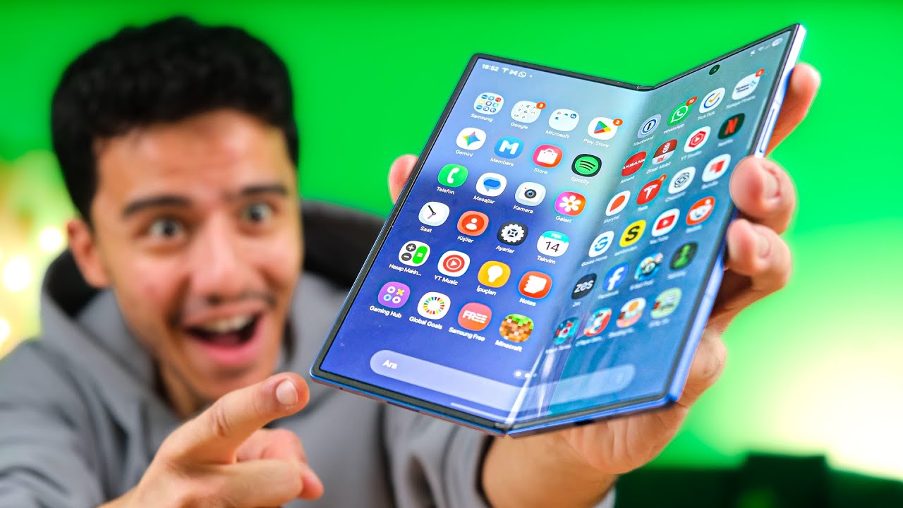 Tablete Dönüşen YENİ TELEFONUM! (Samsung Galaxy Z Fold 7)