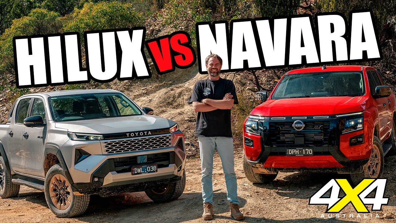 Toyota HiLux SR5 2026 против Nissan Navara ST-X &mdash; сравнение внедорожников