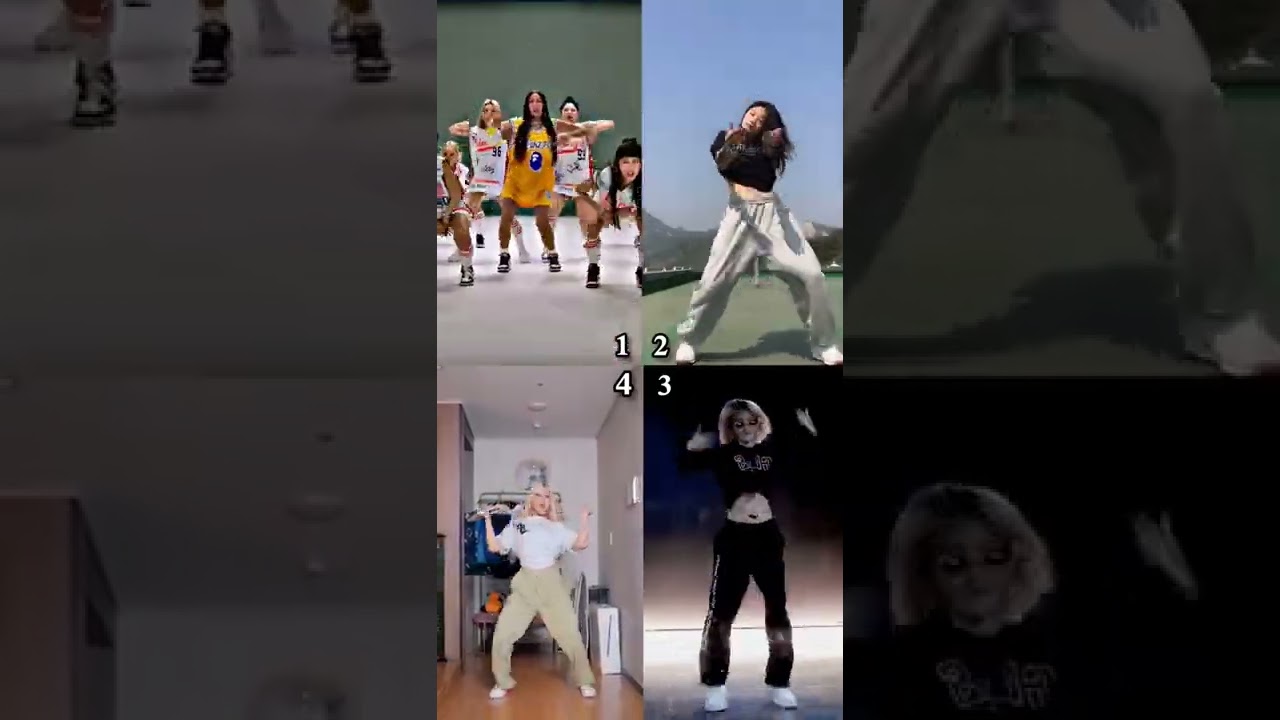 🔥Which zoom challenge is better!?🤔1,2,3,4?#challenge #zoom #jessi #dance #txt #viral #tiktok