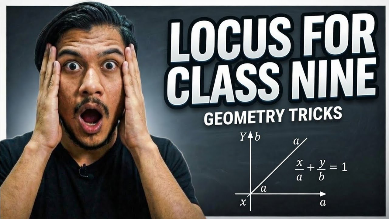 Most Students Make This Mistake in Locus | Class 9 