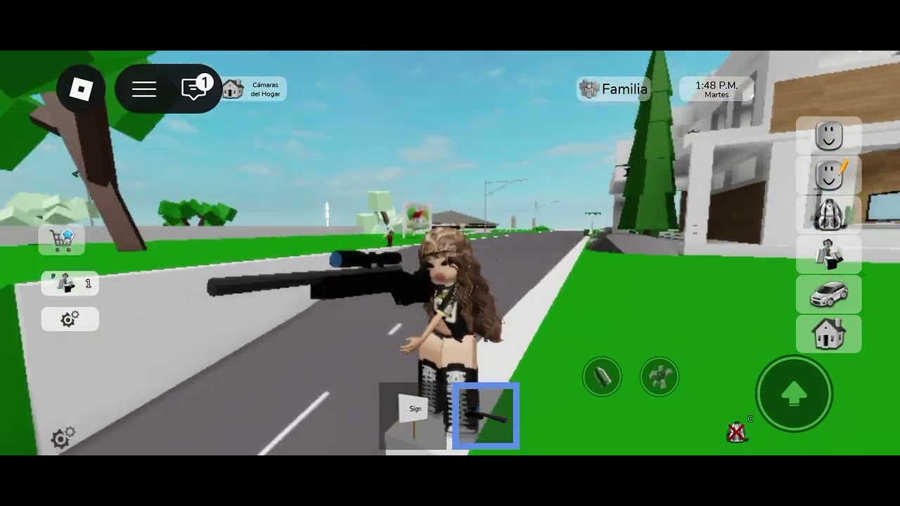 Haciendo avatars en Brookhaven