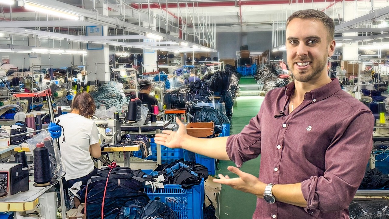 Esta Fabrica CHINA de ROPA produce 21.000 prendas por d&iacute;a