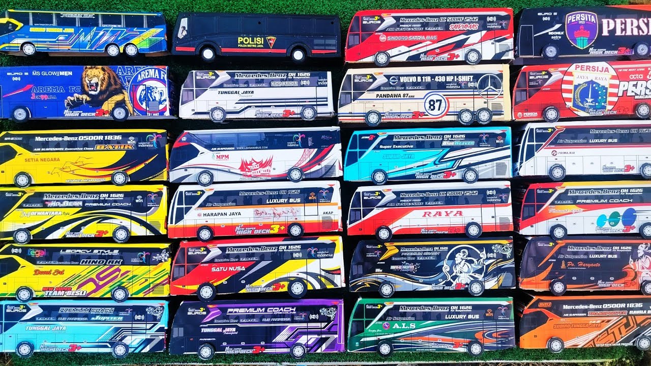 BUS DEWANTARA, BUS MPM, BUS ALS, BUS PANDAWA 87, BUS TUNGGAL JAYA, BUS SETIA NEGARA, BUS STJ DRAKA