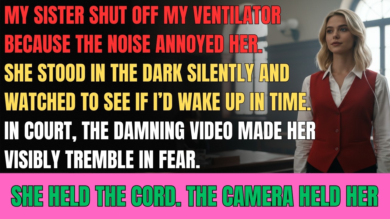 My Sister Turned Off the Machine Keeping Me Alive — In Court, the Truth Made Her Collapse