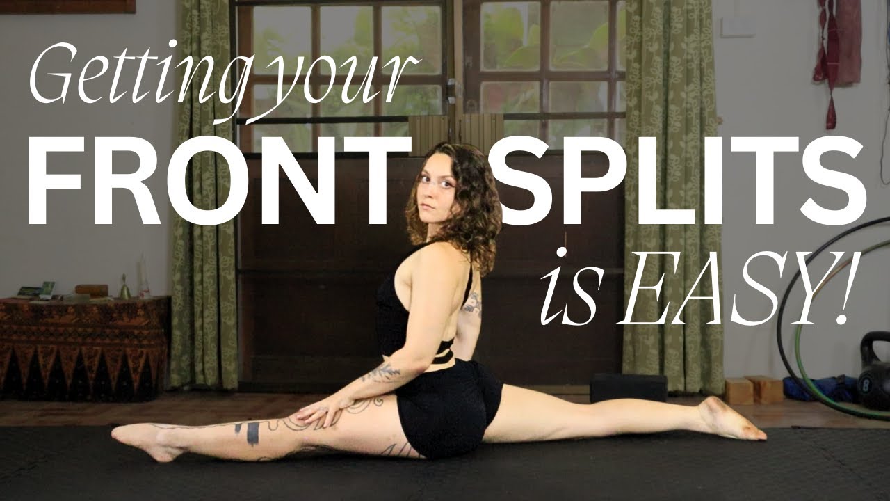 How to Get Your Front Splits Fast | 15 Minute Front Split Routine (Follow Along)