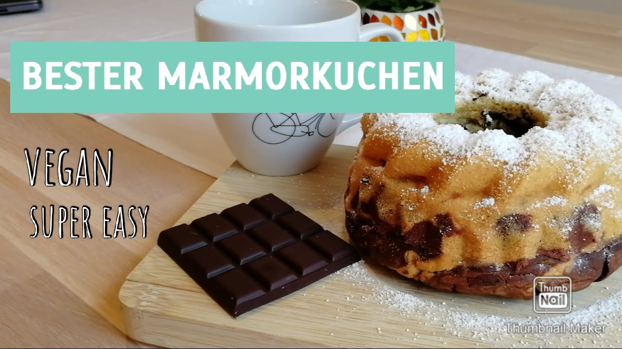 Der beste Marmorkuchen 🥧 VEGAN 🌱