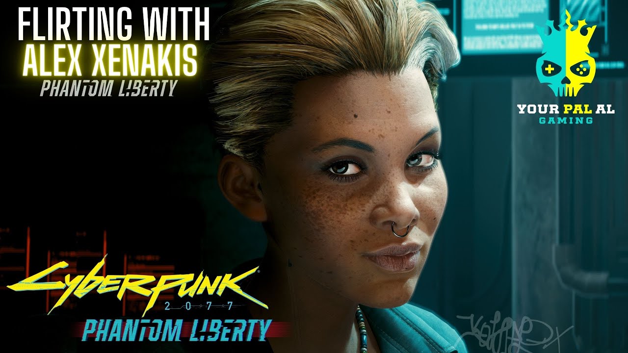 Alex Xenakis Flirts with V - Phantom Liberty DLC