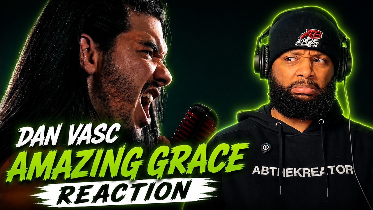 WOW! FIRST TIME HEARING A Metal Singer Performing 'Amazing Grace' (Dan Vasc)