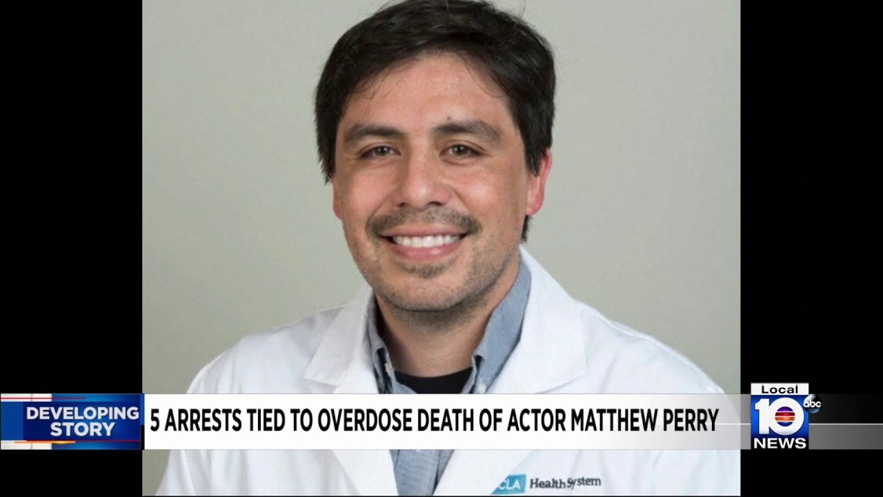 5 arrested in death of &lsquo;Friends&rsquo; star Matthew Perry