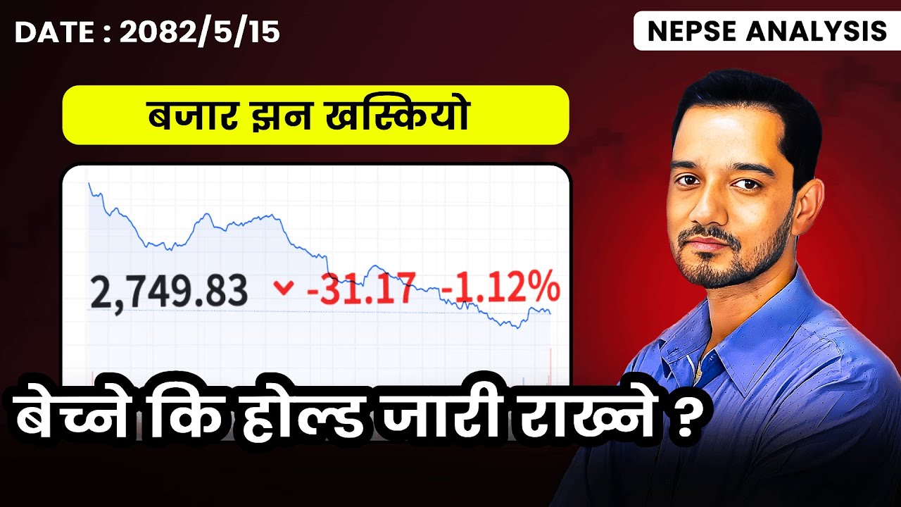 2082.05.15 | Nepse Daily Market Update | Stock Market Analysis by Ram Hari Nepal