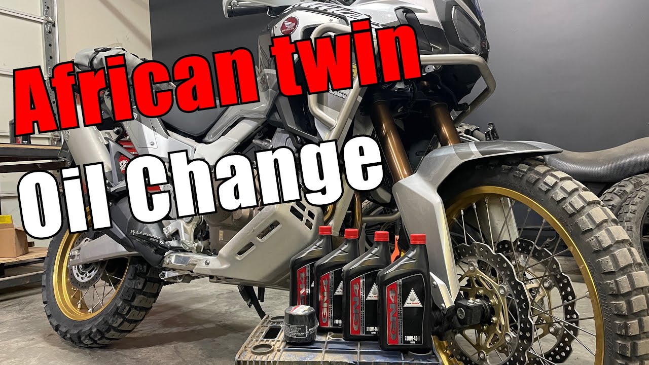 Быстрая замена масла Honda Africa Twin / MAX’S MOTO SHOP
