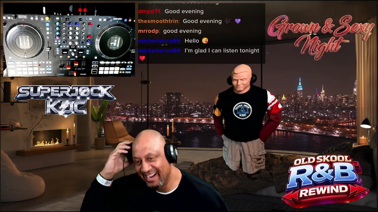 Grown & Sexy show - Old Skool R&B Rewind 01-06-26 with SuperJock KDC