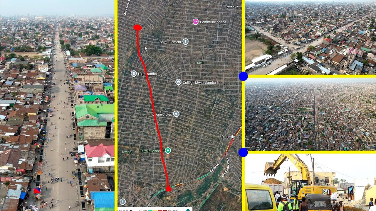 🚨Kinshasa/Projet 115KM : La route Gambela faira jonction avec By-Pass et Landu touchera Elengesa
