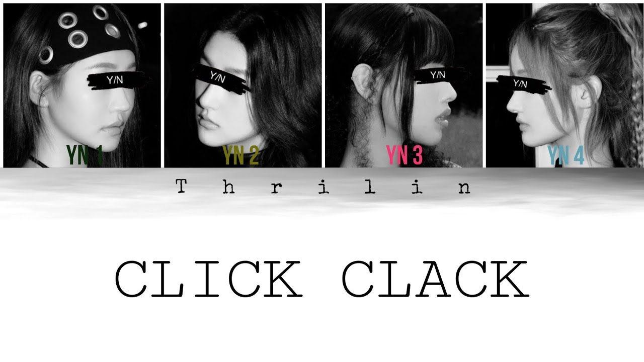 CLICK CLACK by Babymonster (Your Girl Group) 4 members version (Colour Coded Lyrics) | Thrilin |