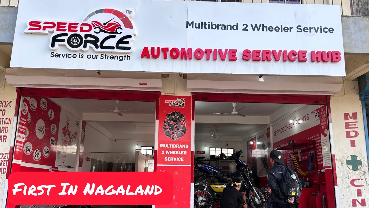 New Service Centre For Two Wheeler’s / First In Nagaland / Rider Assistance / Speed Force /