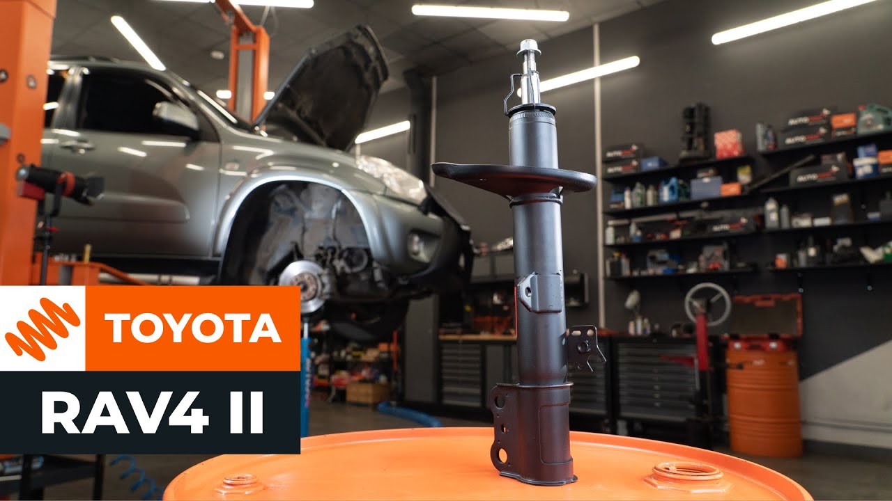 Comment remplacer une jambe de force avant sur TOYOTA RAV4 II [TUTORIEL AUTODOC]