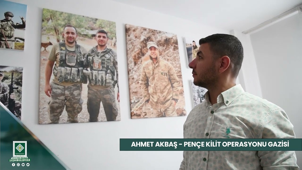 PENÇE-KİLİT OPERASYONU GAZİSİ ŞEHİR VE İNSAN OSMANİYE BELEDİYE DERGİSİ’NE KONUŞTU