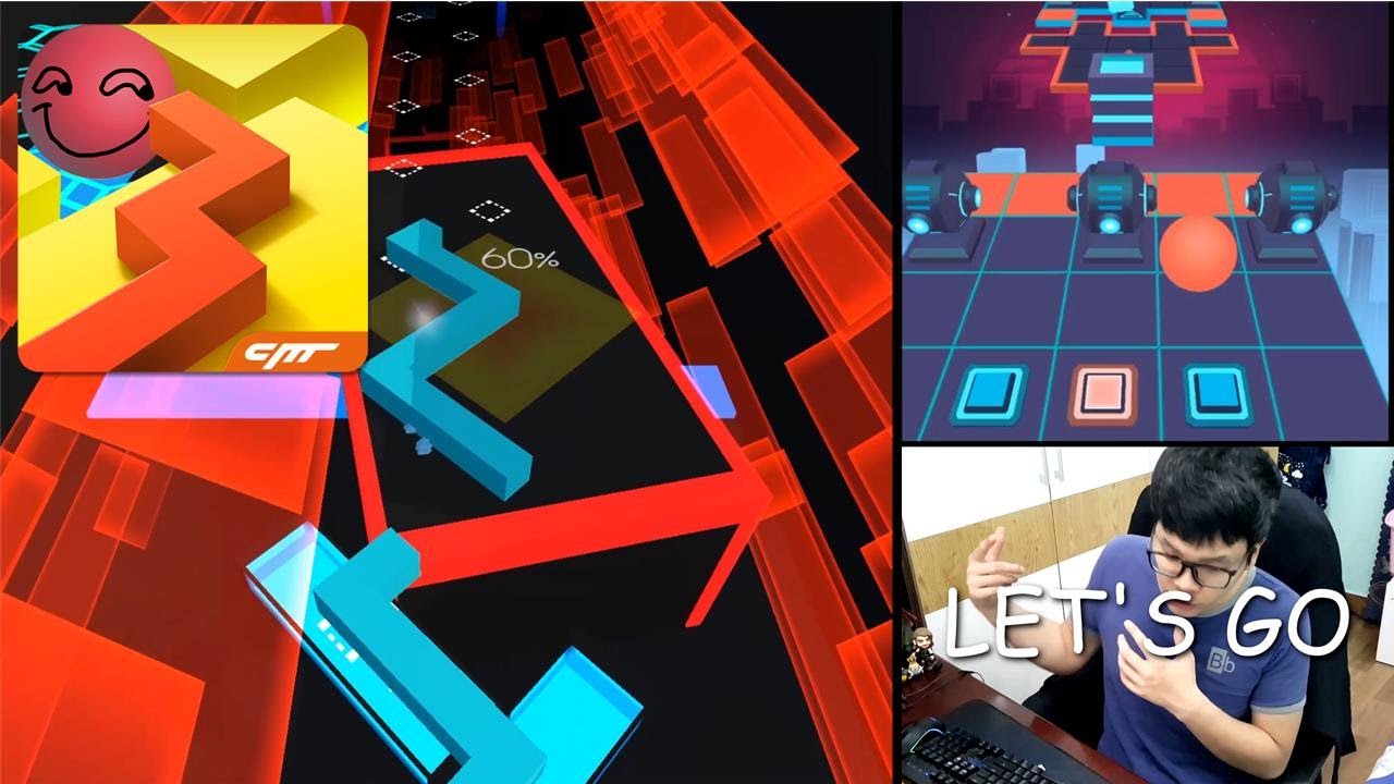 Dancing Line VS Rolling Sky | The E-Labyrinth