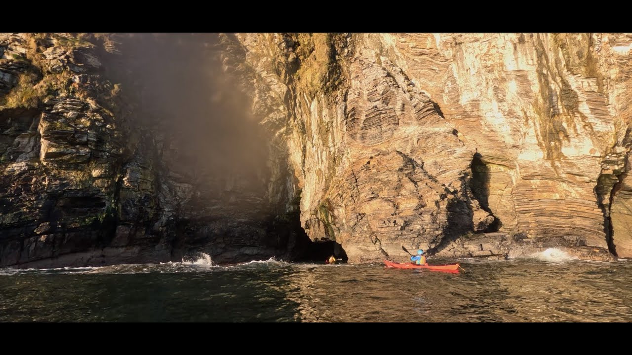 Video 1 of 2 Latheronwheel to  Dunbeath by sea kayak on 26 December 2025.