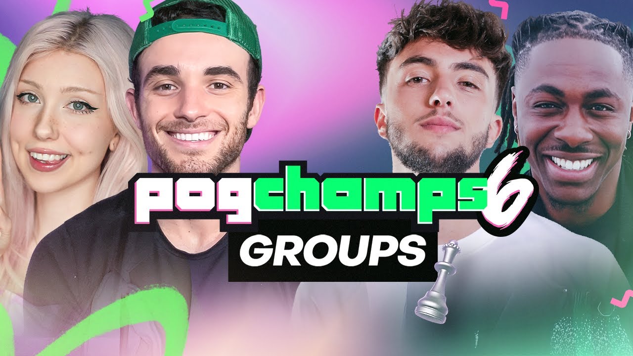 POGCHAMPS 6: Inoxtag vs Mongraal, Sambucha vs LydiaViolet & Eze vs Linzor | Let's Go Pogs!!