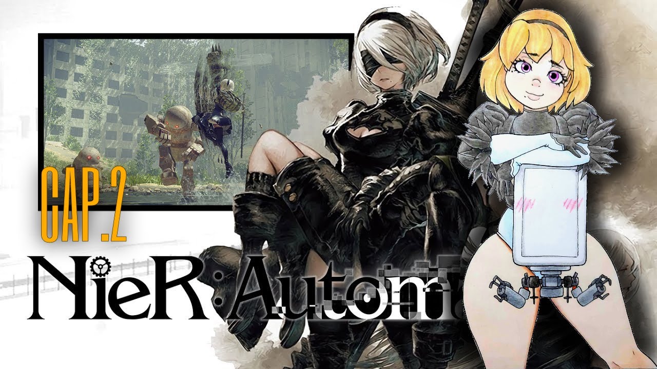 nierAutomata | cap.2 derrotamos al megazord pero a que costo