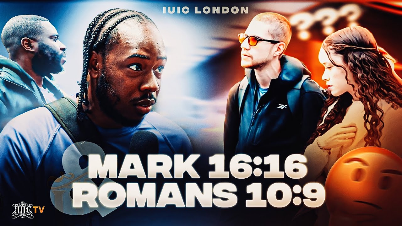 Q & A In The Streets Of London | Mark 16:16 & Romans 10:9