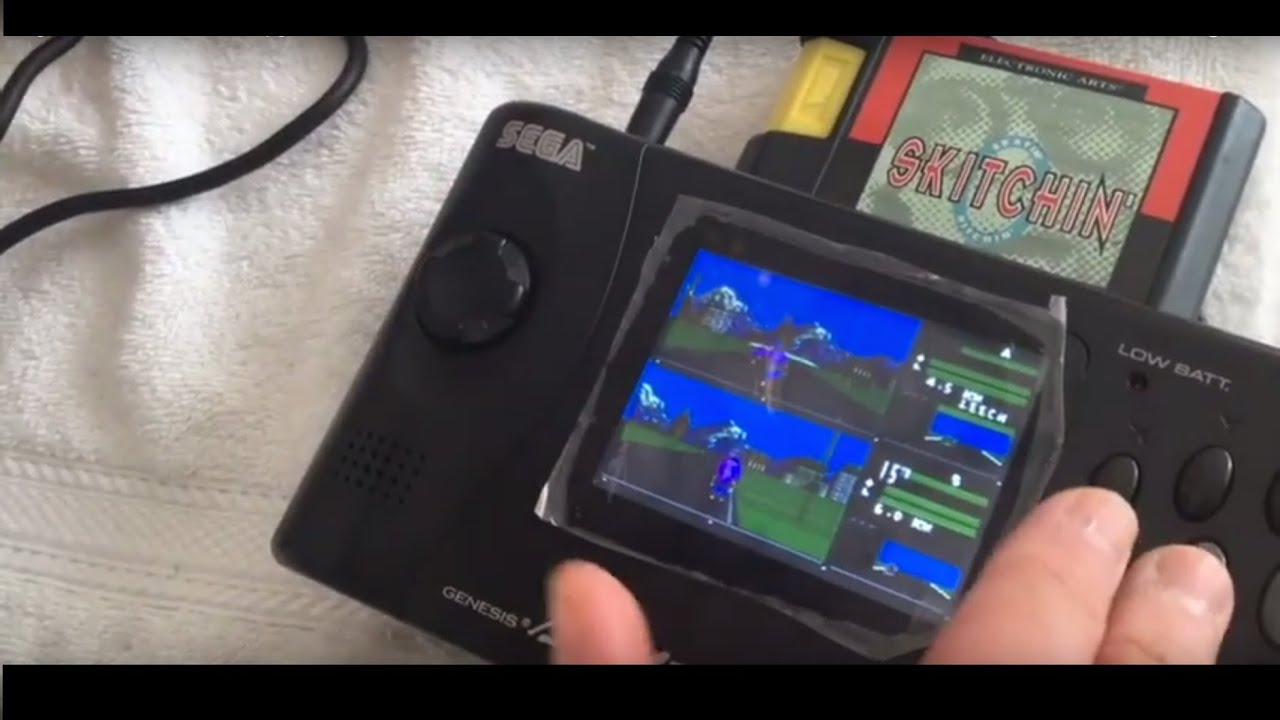 Sega Nomad Mod - How to Upgrade to Modern LCD Screen