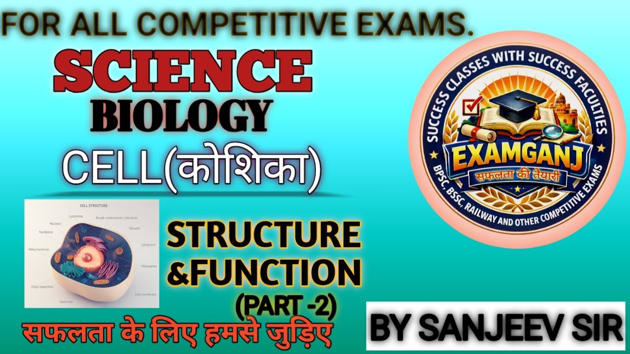 Cell || Part-2 || Basic Structure of Cell || #Biology #Cell 