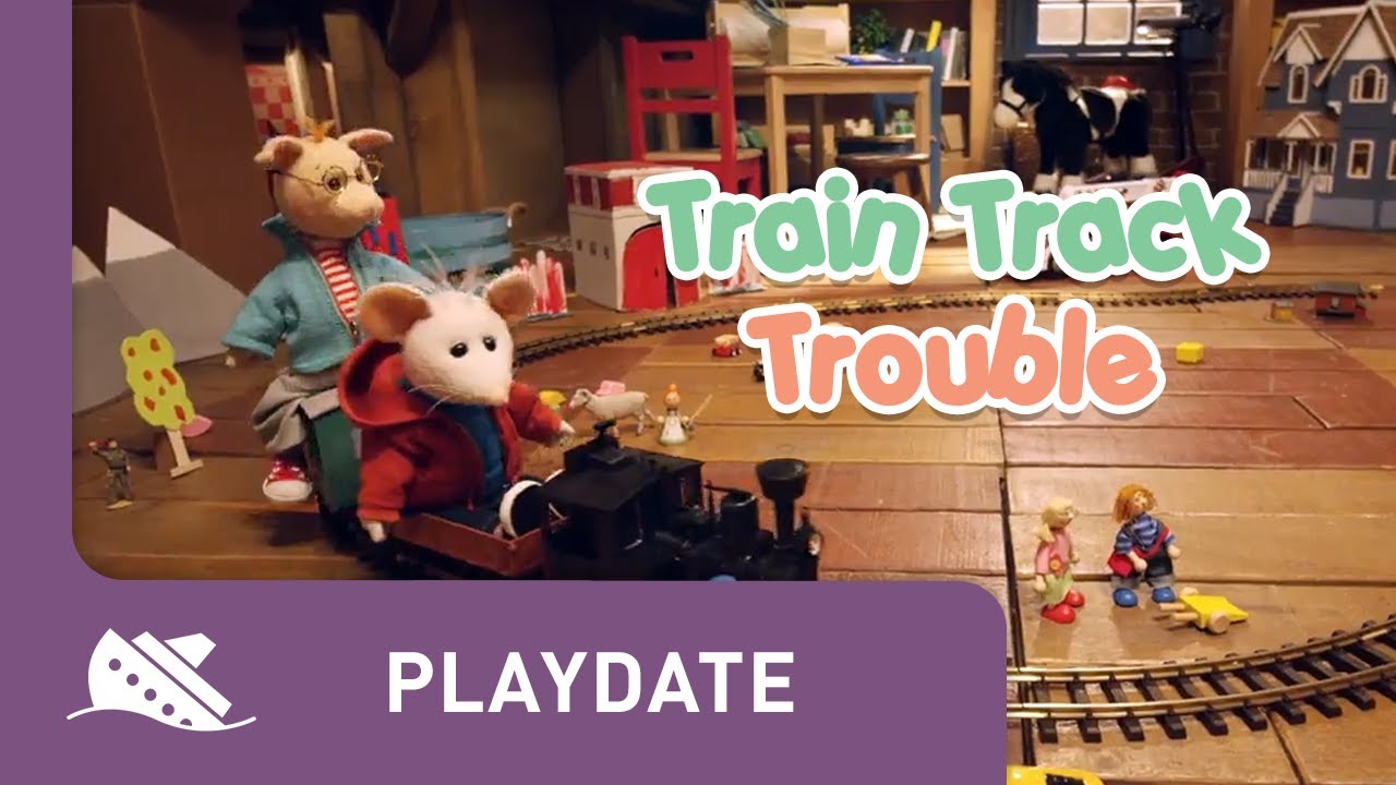 Playdate | Season 1 | Episode 22 | Train Track Trouble