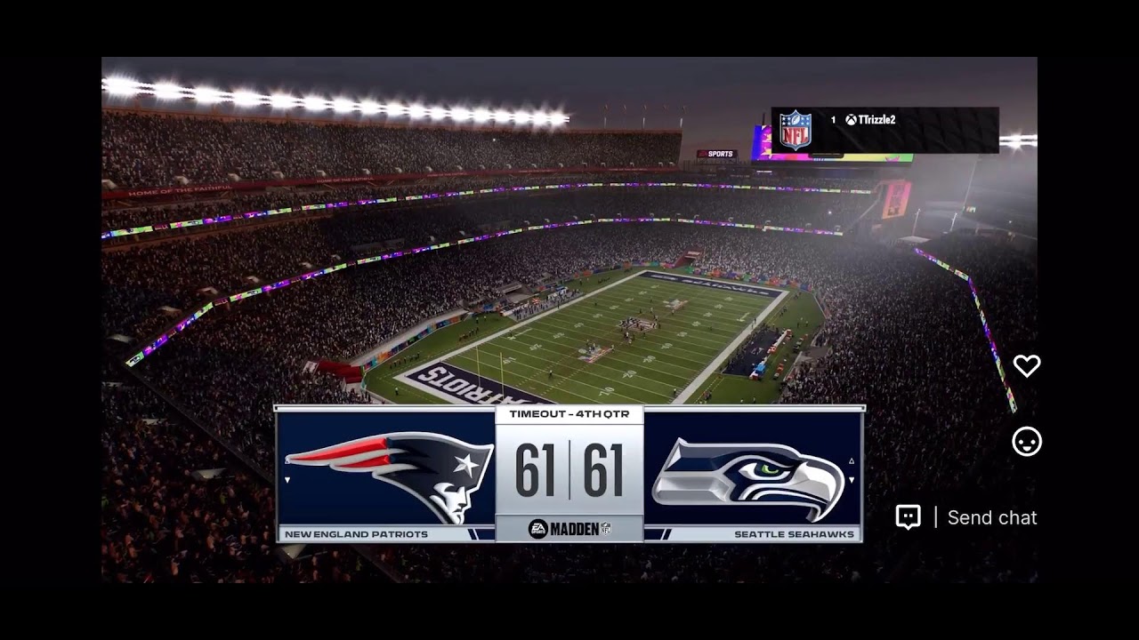 Madden 26 Patriots Vs Seahawks Super Bowl