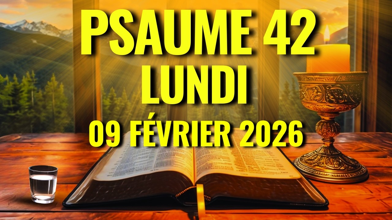 PRIÈRE DU MATIN – Jeudi 29 Janvier – Psaume 42 Pour le délivrance, la foi et la direction de Dieu