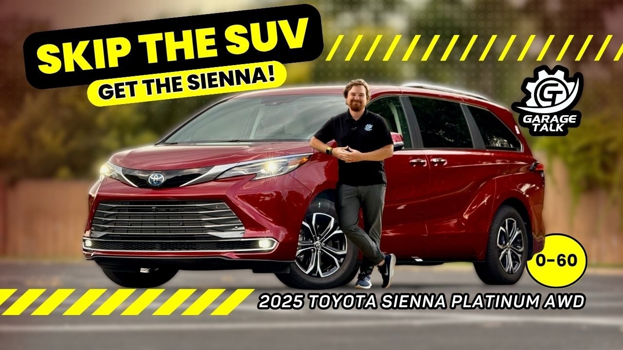 2025 Toyota Sienna Platinum AWD // Skip the SUV, Get the Sienna!