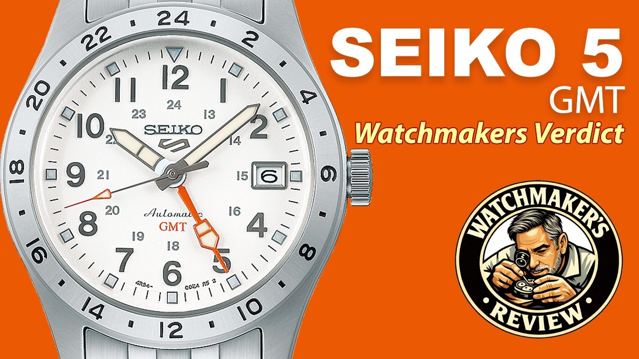 Is the SEIKO 5 GMT any good? Real watchmakers put it to the test. You will be surprised !