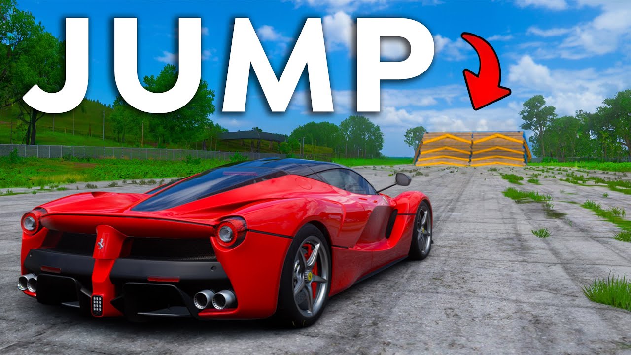 Forza Horizon 5 Long Jump Wheelspin Challenge