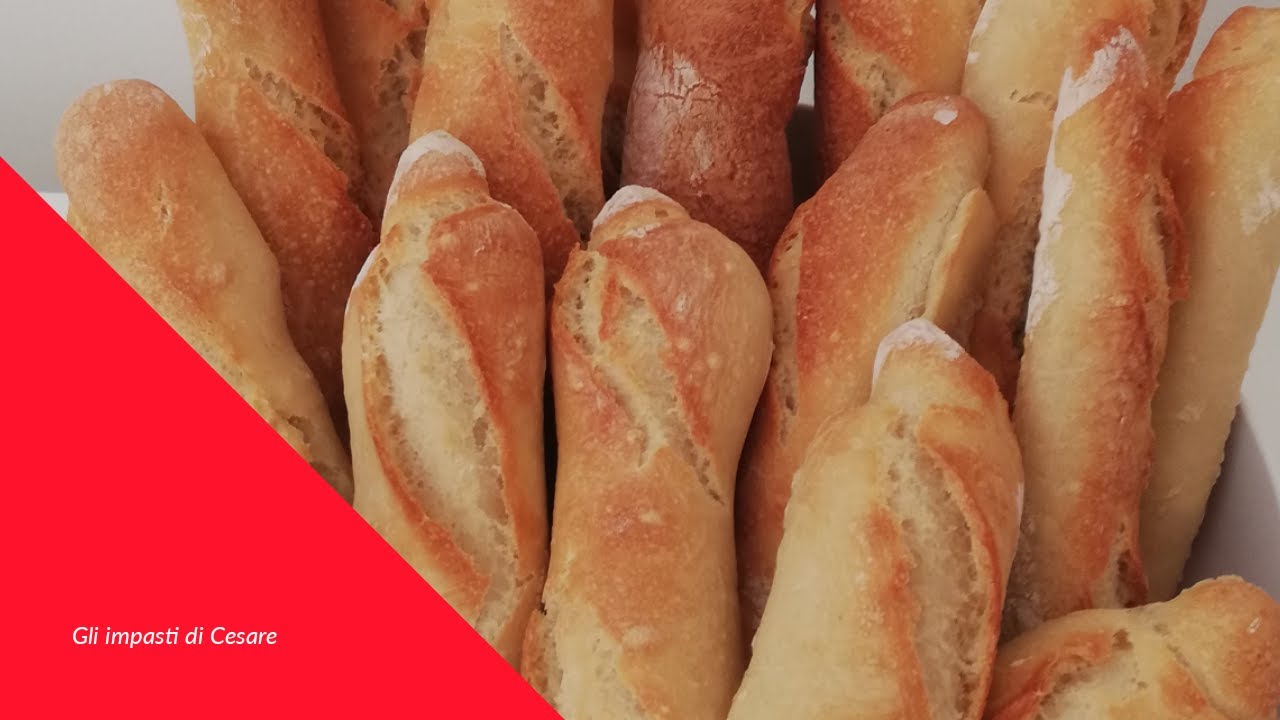 MINI BAGUETTE (Home made) - Ricetta