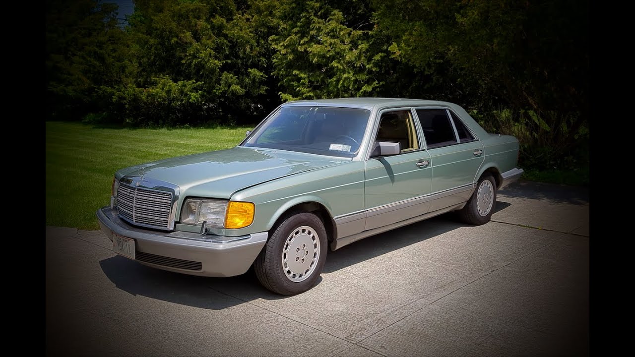 Gorgeous Willow Green 1987 Mercedes 560SEL For Sale~Rare Color and Loaded with Options!