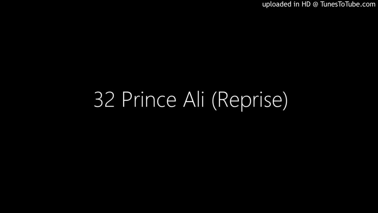 32 Prince Ali (Reprise)