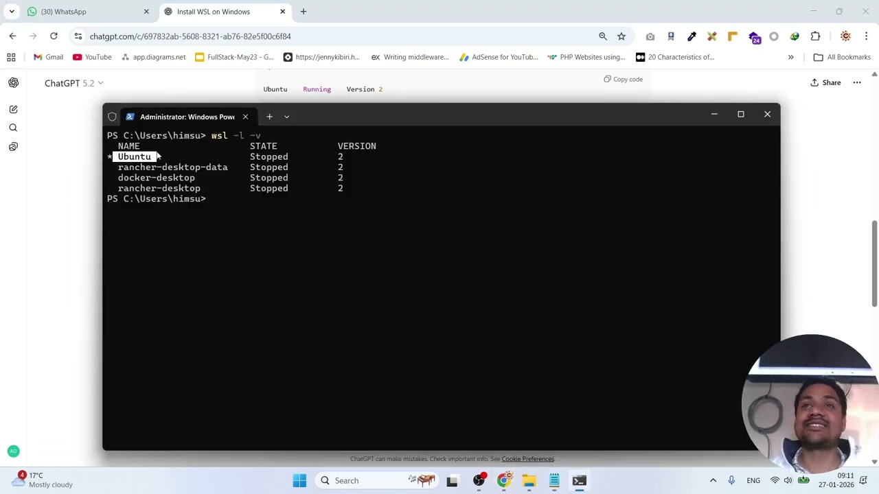 Lecture 13 - NextJs Seeding, WSL introduction,
