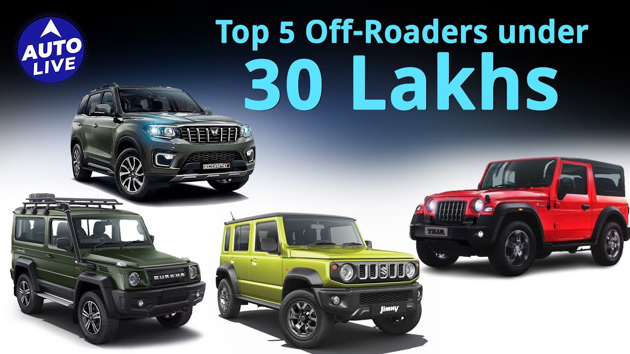 Top 5 Off-Roaders Under 30 Lakhs | Auto Live