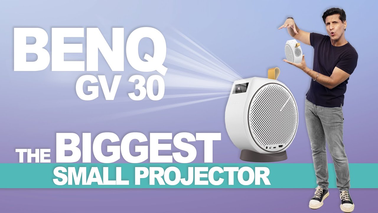 This Portable Projector changes the game. BenQ GV30 reviewed.