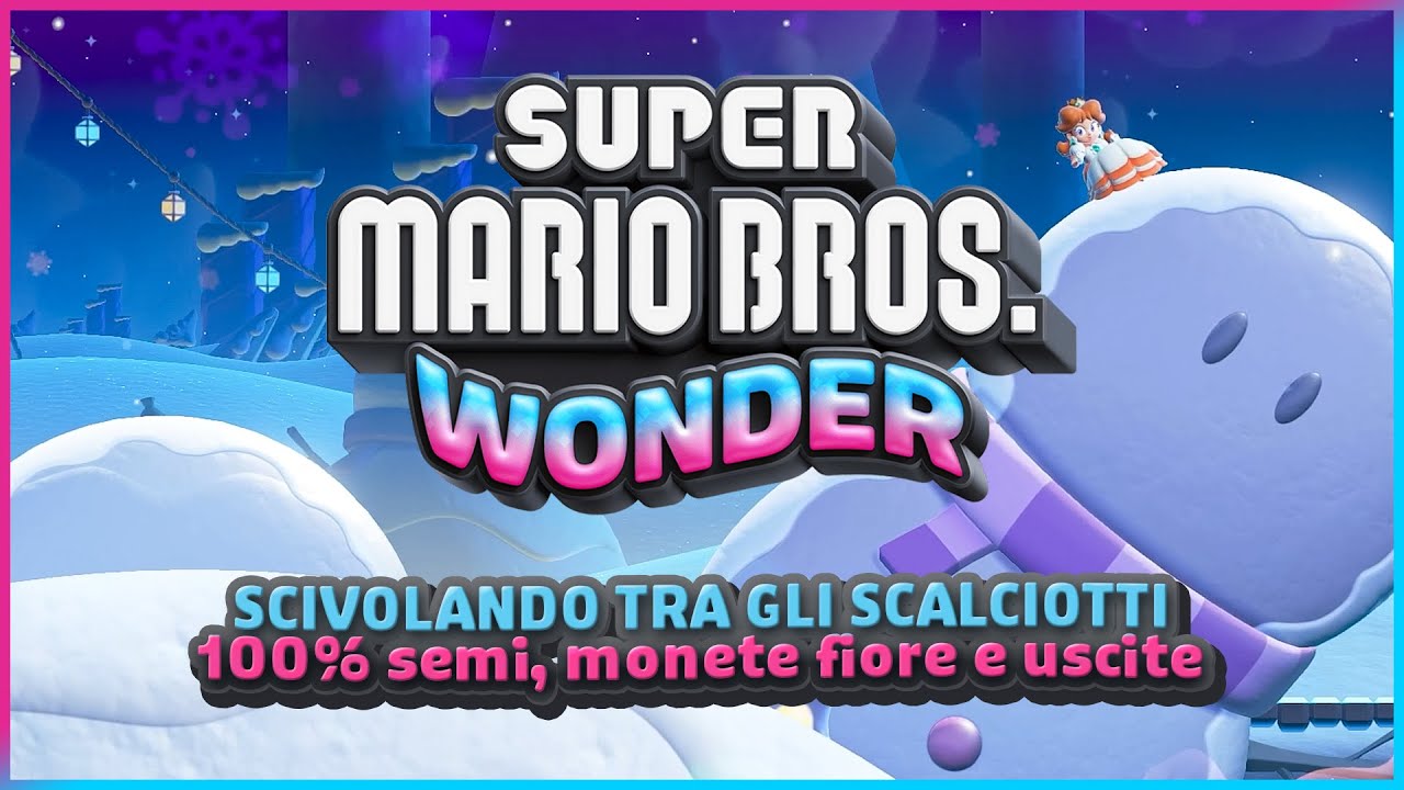 SCIVOLANDO TRA GLI SCALCIOTTI 100% ✔️ (semi, monete e uscite) - Super Mario Bros. Wonder Guida